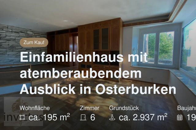 Neu im Angebot: Einfamilienhaus mit atemberaubendem Ausblick in Osterburken